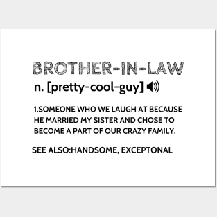 brother in law Funny definition Posters and Art